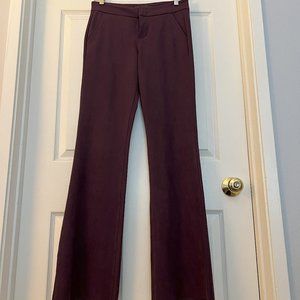 Purple Level 99 Sueded Trousers 35" Length